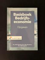 Basisboek Bedrijfseconomie Opgaven - boek, Ophalen of Verzenden, Olaf Leppink; Wim Koetzier; Rien Brouwers, Management, Zo goed als nieuw