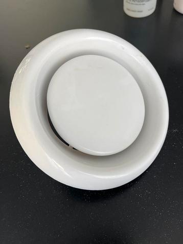 Ventilatierooster Wit Rond 125mm beschikbaar voor biedingen