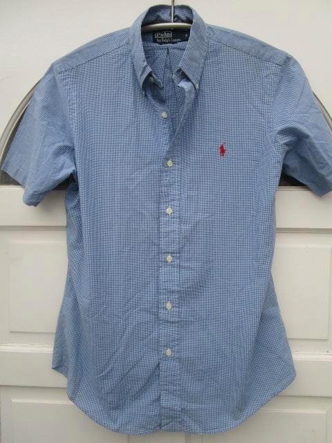 Mooi Ralph Lauren overhemd, maat S valt ruim, zie maten, Kleding | Heren, Overhemden, Zo goed als nieuw, Halswijdte 39/40 (M)