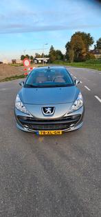 Peugeot 207 1.6 VTI CC 88KW AUT 2007 Grijs, Auto's, 74 €/maand, Cabriolet, 4 stoelen, Bruin