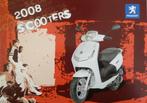 Folder PEUGEOT Scooters + Prijslijst 2008, Fietsen en Brommers, Handleidingen en Instructieboekjes, Ophalen of Verzenden, Nieuw