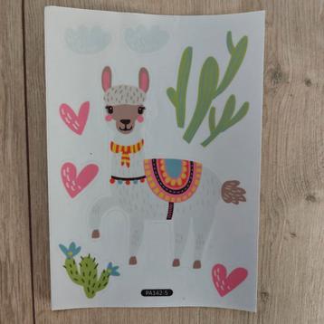 Alpaca Muurstickers ( 6 sheets) - Nieuw! beschikbaar voor biedingen