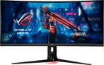 ASUS ROG Strix XG349C Zwarte monitor, Computers en Software, Monitoren, Gaming, IPS, Full HD, Zo goed als nieuw