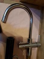 kraan chroom 3 in 1, Ophalen of Verzenden, Gebruikt, Chroom, Kraan