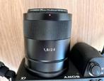 Sony E mount 24mm F 1.8 ZA ZEISS Sonnar zgan, Ophalen of Verzenden, Zo goed als nieuw, Groothoeklens