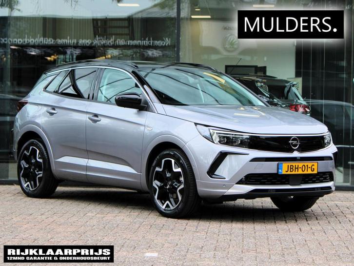 Opel Grandland 1.2 Turbo Ultimate Automaat | Navi / Camera /, Auto's, Opel, Te koop, Grandland, 360° camera, ABS, Adaptive Cruise Control
