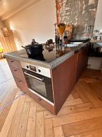 Keukenblok, Ophalen, Gebruikt, Bruin, Graniet of Steen