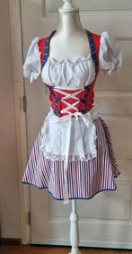Hollandse verkleedjurk Kaas meisje boerin Dirndl maat 36, Ophalen of Verzenden, Kleding, Maat 36 (S), Karnevalswierts