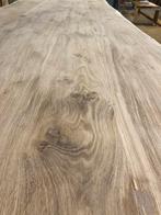 Boomstam tafel blad 4 meter 5 dik, Huis en Inrichting, Tafels | Eettafels, Ophalen, Minder dan 50 cm, Eikenhout, Nieuw