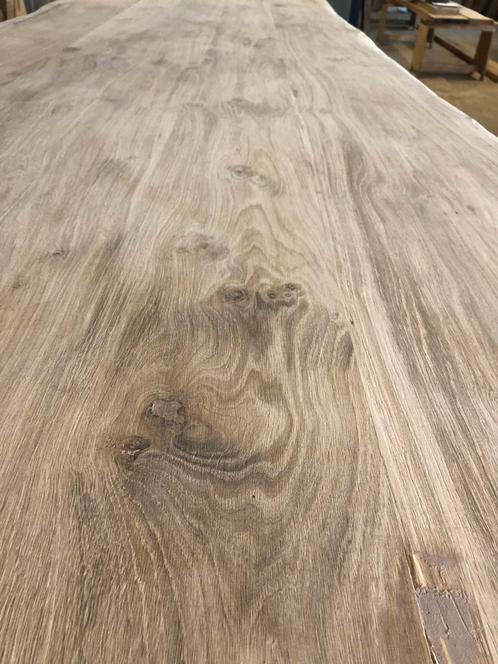 Boomstam tafel blad 4 meter 5 dik, Huis en Inrichting, Tafels | Eettafels, Nieuw, Minder dan 50 cm, Minder dan 50 cm, Vijf personen of meer