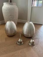 3x Oosterse hanglamp set: Zena zilver, Huis en Inrichting, Lampen | Hanglampen, Ophalen, 50 tot 75 cm, Zo goed als nieuw, Oosters