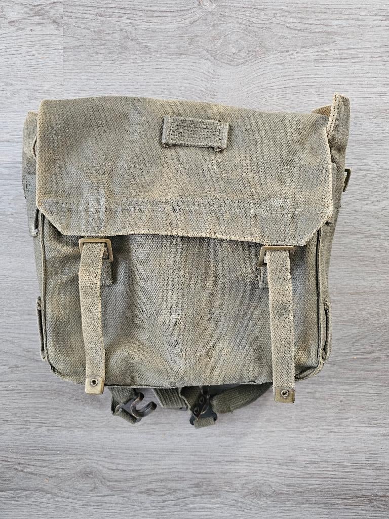 Authentieke Vintage Nederlandse Cold War P37 Small Pack, Verzamelen, Militaria | Algemeen, Landmacht, Kleding of Schoenen, Nederland