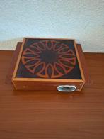 Warmhoudplaatje met keramische tegels. Elektrisch.  Vintage., Ophalen of Verzenden