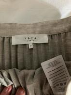 Yaya plooi rok 38, Kleding | Dames, Rokken, Verzenden, Beige, Zo goed als nieuw, Maat 36 (S)