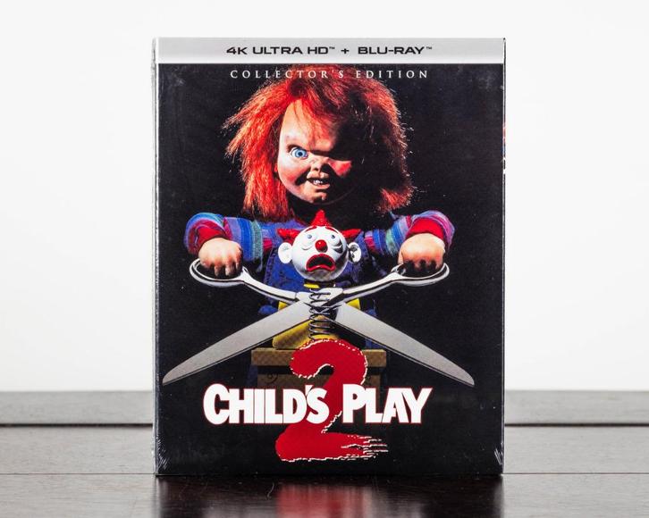 Child's Play 2 4K UHD + Blu-Ray (US Import) Scream Factory, Cd's en Dvd's, Blu-ray, Nieuw in verpakking, Horror, Ophalen of Verzenden