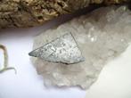 Top! ged. zilver hanger - doorboord, Ophalen of Verzenden, Mineraal