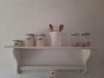 Frans regaal, brocante, landelijk, keukenrek., Antiek en Kunst, Curiosa en Brocante, Ophalen