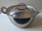 Gero Zilmeta kookpan en steelpan, Huis en Inrichting, Keuken | Potten en Pannen, Ophalen of Verzenden, Zo goed als nieuw, Rvs