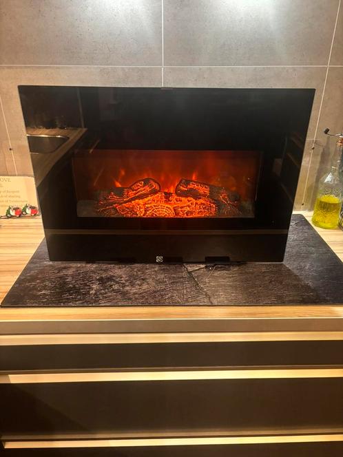 Sfeerhaard-kachel Memphis AJ140s, Huis en Inrichting, Haarden, Zo goed als nieuw, Elektrische haard, Ophalen