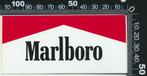 Sticker: Marlboro (4), Ophalen of Verzenden, Zo goed als nieuw, Bedrijf of Vereniging