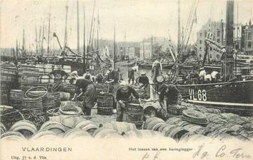 (380-719-001) Vlaardingen Het lossen van een Haringlog beschikbaar voor biedingen