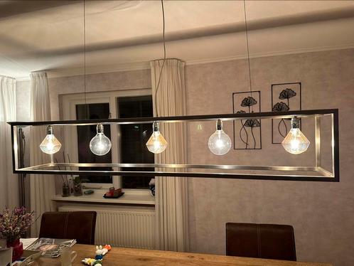 Mooie grote robuuste hanglamp 170x30x30, Huis en Inrichting, Lampen | Hanglampen, Zo goed als nieuw, Ophalen