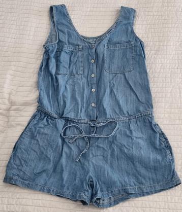 Jumpsuit jeans blauw broekpak maat m maat 38 spijkerbroek beschikbaar voor biedingen