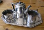 verzilverd thee servies (theekan, suikerpot, roomkan) RESA90, Antiek en Kunst, Ophalen
