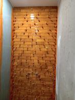 Okergele wandtegel (bijna 10 pakken), Doe-het-zelf en Verbouw, Tegels, Zo goed als nieuw, 20 tot 40 cm, Minder dan 5 m², Wandtegels