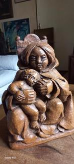 Eiken Madonna Edgar Fonteyne ( Brugge 1930 - 2016 ), Ophalen of Verzenden