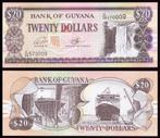 guyana 20 dollars 2016 unc, Postzegels en Munten, Bankbiljetten | Amerika, Zuid-Amerika, Verzenden