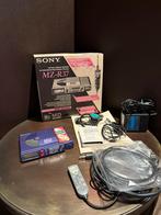 sony mz-r37 minidisc recorder zeldzaam + originele doos, Ophalen of Verzenden, A, A, A