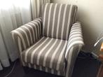 Gestreepte fauteuil, Ophalen, Gebruikt, 75 tot 100 cm, Stof