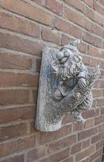 Kabouter wanddecoratie betonnen beeld tuinbeeld beton, Tuin en Terras, Tuinbeelden, Ophalen of Verzenden, Nieuw