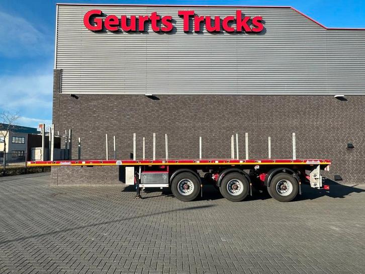 Nooteboom OVB-48-03 HYDRAULISCHE GESTUURDE BALLAST TRAILER, Auto's, Vrachtwagens, Bedrijf, Te koop, ABS, Aanhangers en Opleggers