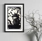 Kunstwerk Pikachu (Pokemon) Pikachu samurai, Antiek en Kunst, Ophalen of Verzenden