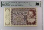 Prachtig biljet 25 gulden Prinsesje II / rood, 1943 | PMG 40, Postzegels en Munten, Bankbiljetten | Nederland, Ophalen of Verzenden