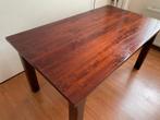 Eettafel hout, Huis en Inrichting, Tafels | Eettafels, Ophalen of Verzenden, Zo goed als nieuw, Rechthoekig, 50 tot 100 cm