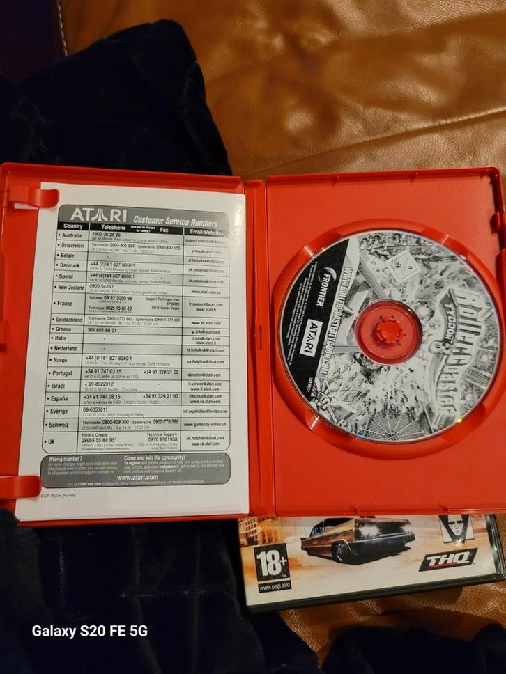 RollerCoaster Tycoon 3 - PC CD-ROM, Spelcomputers en Games, Games | Pc, Gebruikt, Simulatie, 1 speler, Vanaf 3 jaar, Ophalen of Verzenden