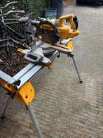 Dewalt Afkortzaag DWS774 met Onderstel, Doe-het-zelf en Verbouw, Gebruikt, 70 mm of meer, Ophalen of Verzenden, Afkortzaag
