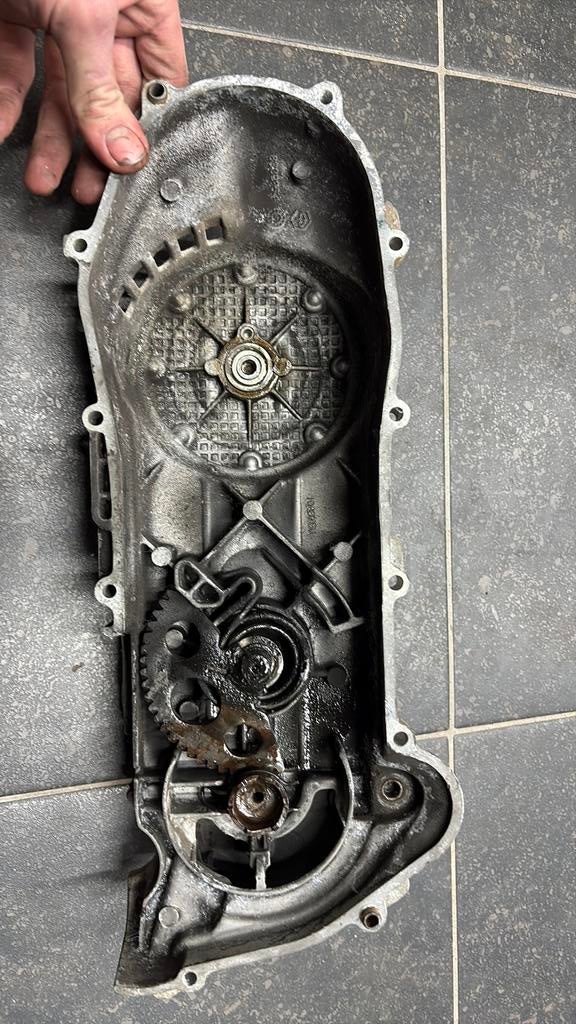 Zip 4t carterkap, Fietsen en Brommers, Brommeronderdelen | Scooters, Ophalen of Verzenden, Blok, Piaggio