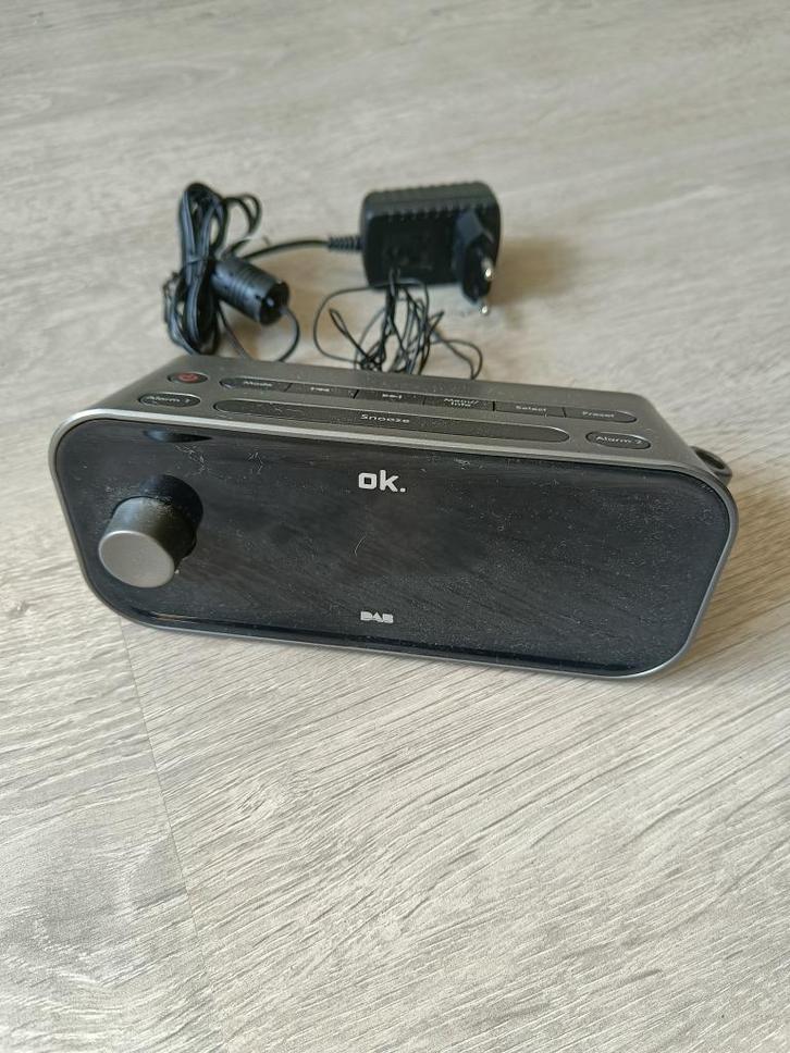 OK. DAB+ wekkerradio (OCR 170 PR DAB+), Witgoed en Apparatuur, Wekkers, Nieuw, Digitaal, Ophalen of Verzenden