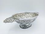 Zilveren brandewijnkom, K. Riddersma, Leeuwarden, 1767, Antiek en Kunst, Antiek | Goud en Zilver, Verzenden, Zilver