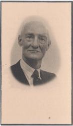 Bernardus Houtman 1872 Rotterdam + 1948 Noordwijkerhout, Verzenden, Bidprentje