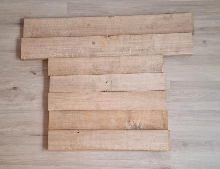 Eiken meubelhout | Zuivere kwartiers, Doe-het-zelf en Verbouw, Hout en Planken, Plank, Eiken, Minder dan 200 cm, 25 tot 50 mm