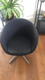 Zwarte ikea draaistoel, Huis en Inrichting, Fauteuils, Ophalen, Zo goed als nieuw, 50 tot 75 cm