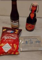 2 biertjes en popcorn teab, Ophalen of Verzenden