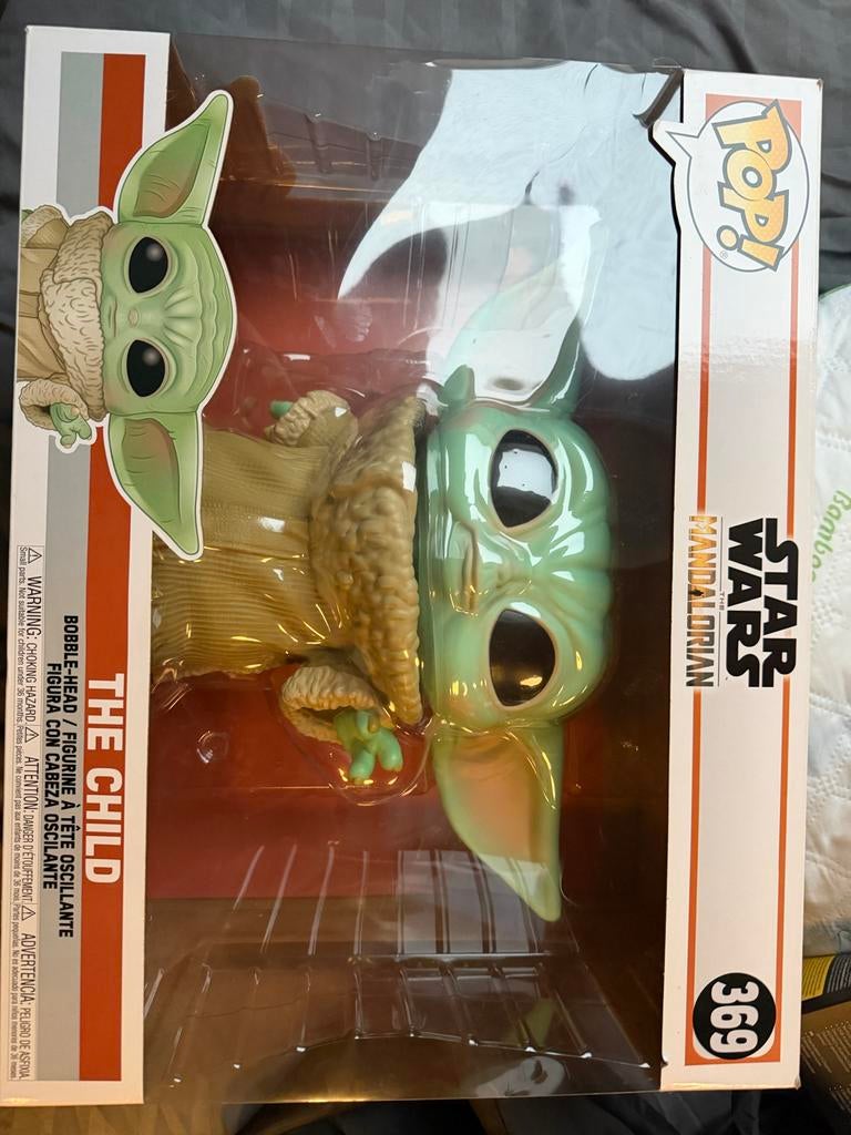 Grote Baby Yoda Funko Pop - Nieuw in doos!, Verzamelen, Ophalen, Nieuw