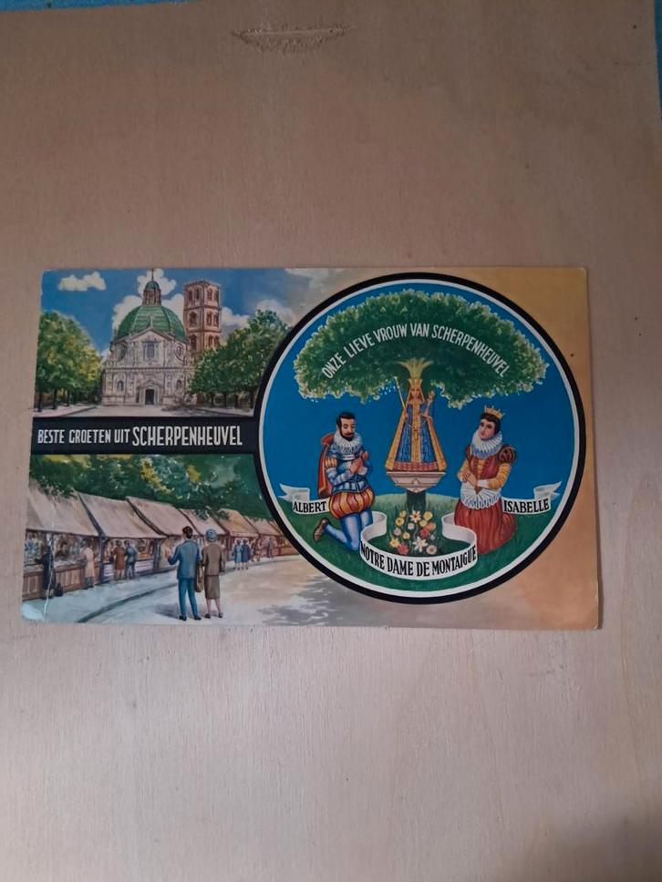 Oude Ansichtkaart Scherpenheuvel - Ca. 1960, Verzamelen, Ansichtkaarten | Nederland, Ophalen of Verzenden