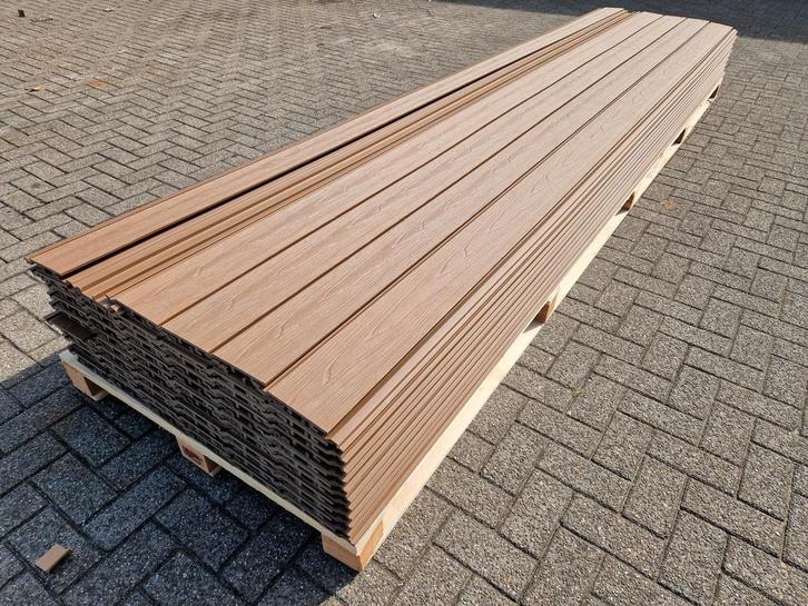 Composiet rabatdelen 400cm, Doe-het-zelf en Verbouw, Platen en Panelen, Nieuw, Overige materialen, 20 tot 50 mm, Ophalen